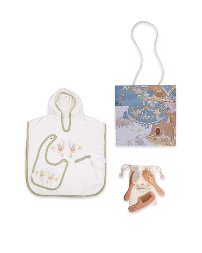 Pistachio Towel Set & Cotton Candy Brush Gift Set