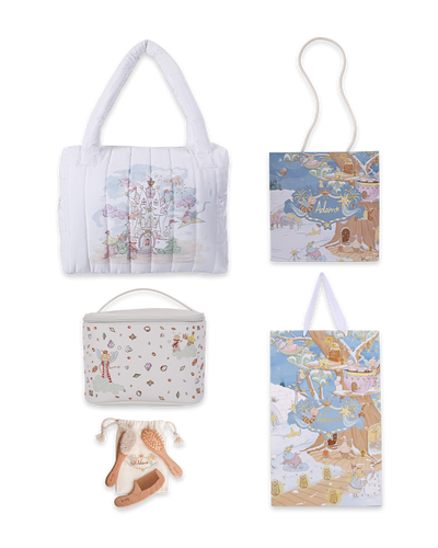 Royal Diaper Bag & Royalty Baby Bag Gift Set