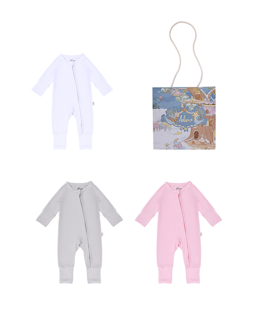 The Bamboo Onesie Gift Set (Girls)