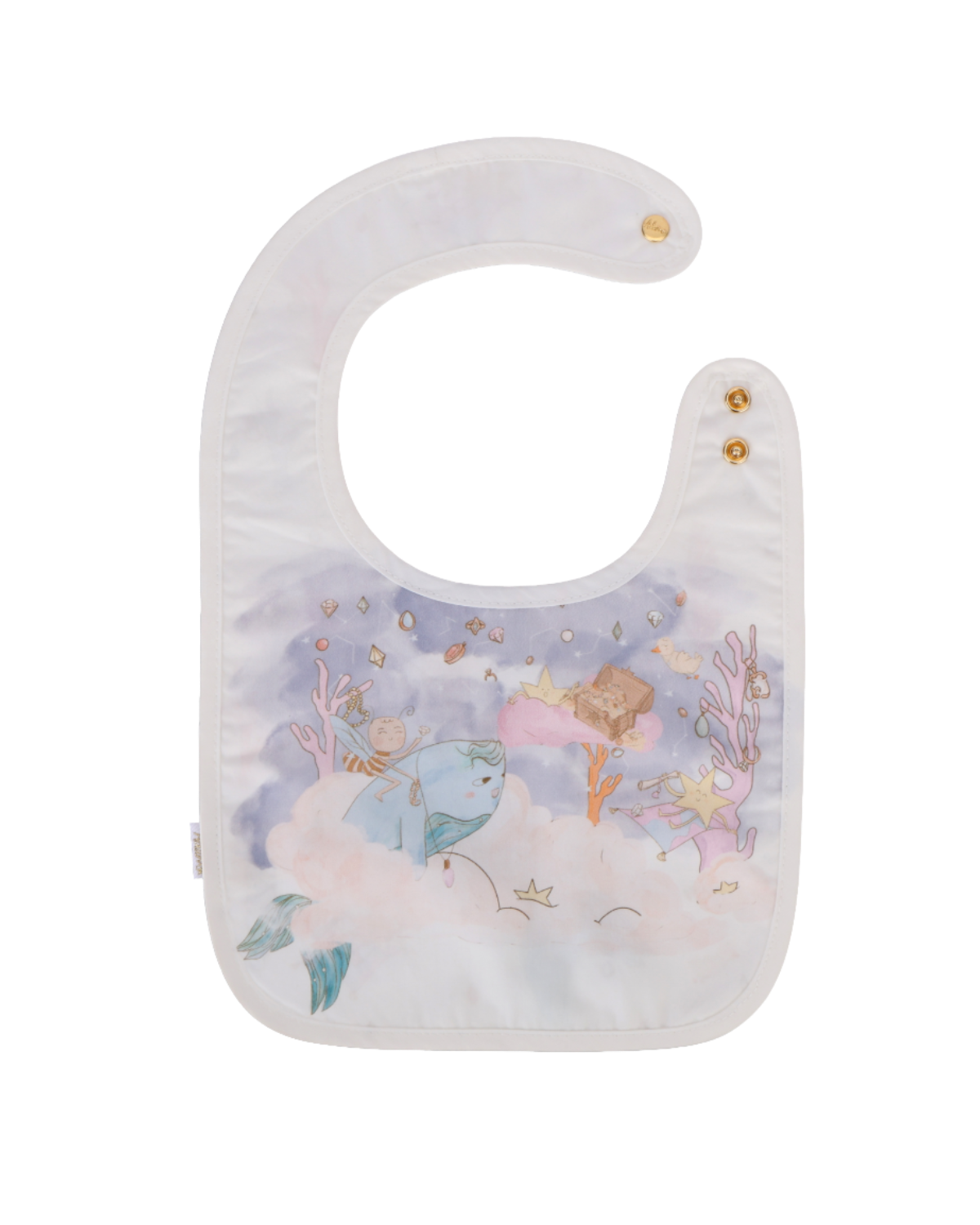 Whale Baby Bib