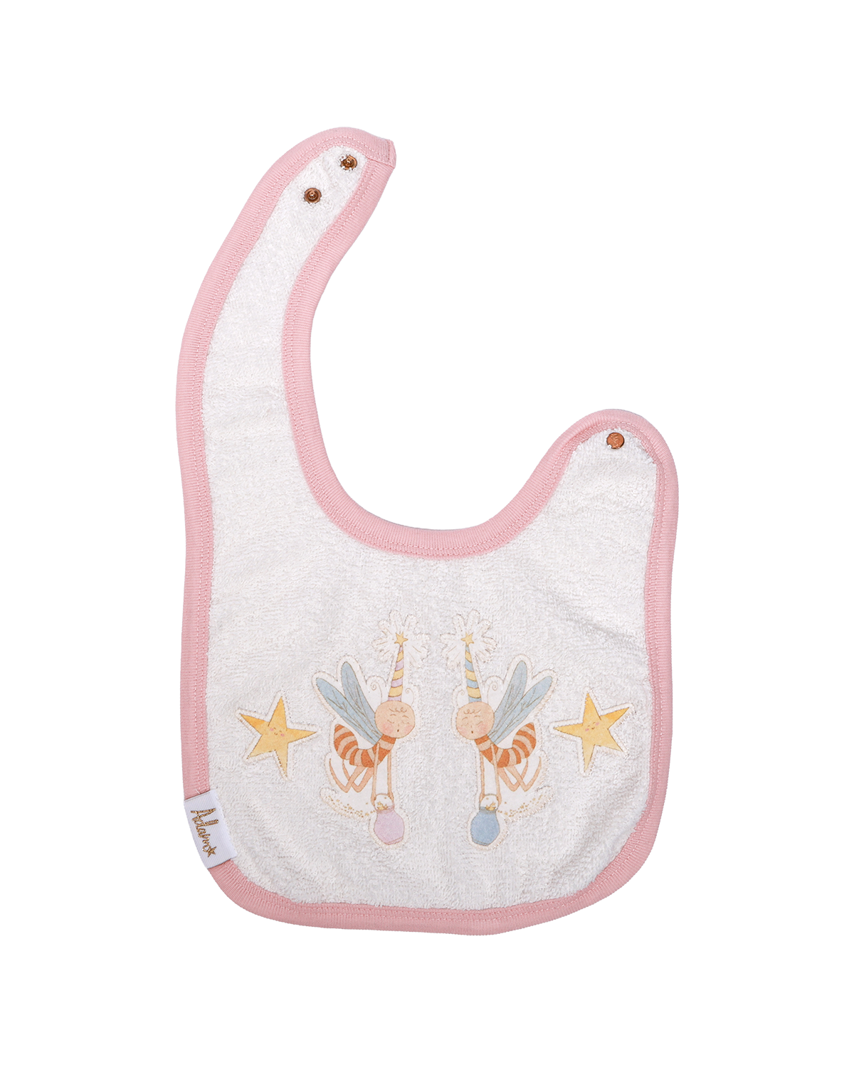 Pink Stars Towel Set
