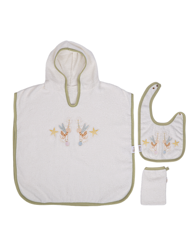 Pistachio Stars Towel Set