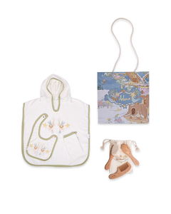 Pistachio Towel Set & Cotton Candy Brush Gift Set