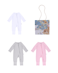 The Bamboo Onesie Gift Set (Girls)