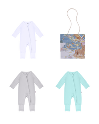 The Bamboo Onesie Gift Set (Boys)