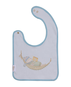 Snow King Baby Bib