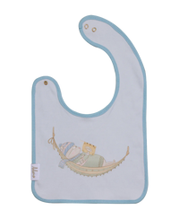 Snow King Baby Bib