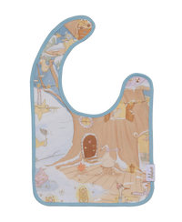 Snow King Baby Bib