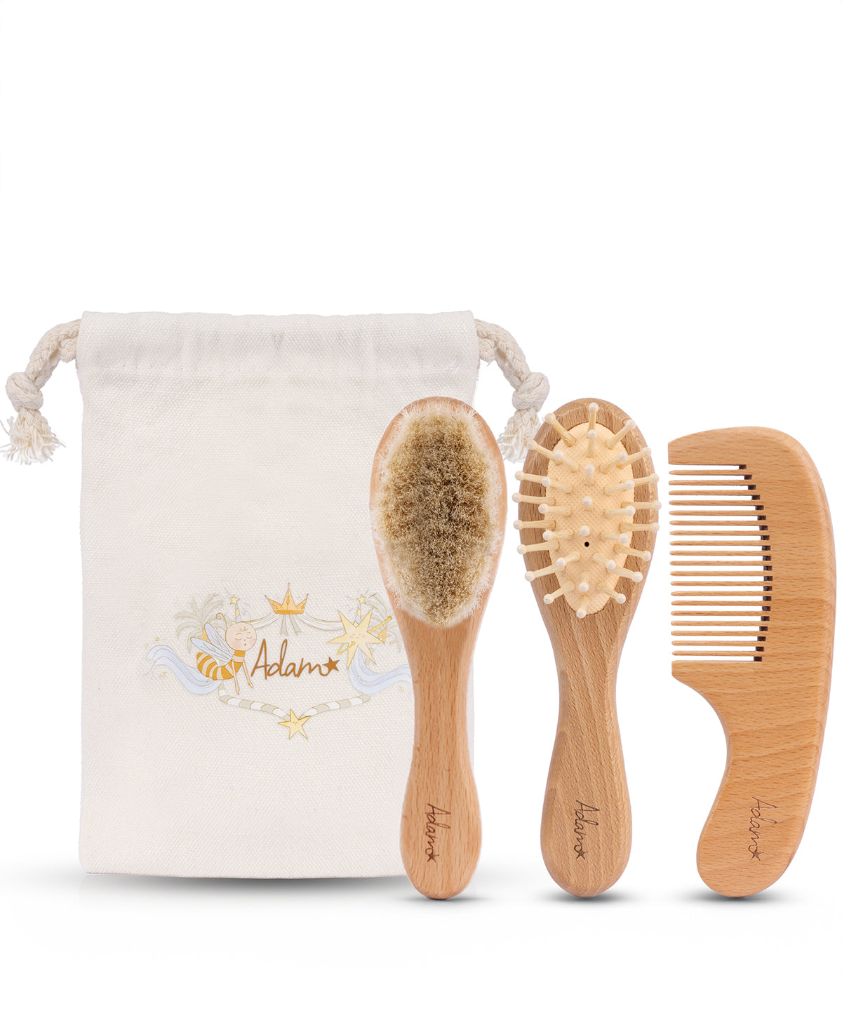 Hair Brush Set - Cotton Candy